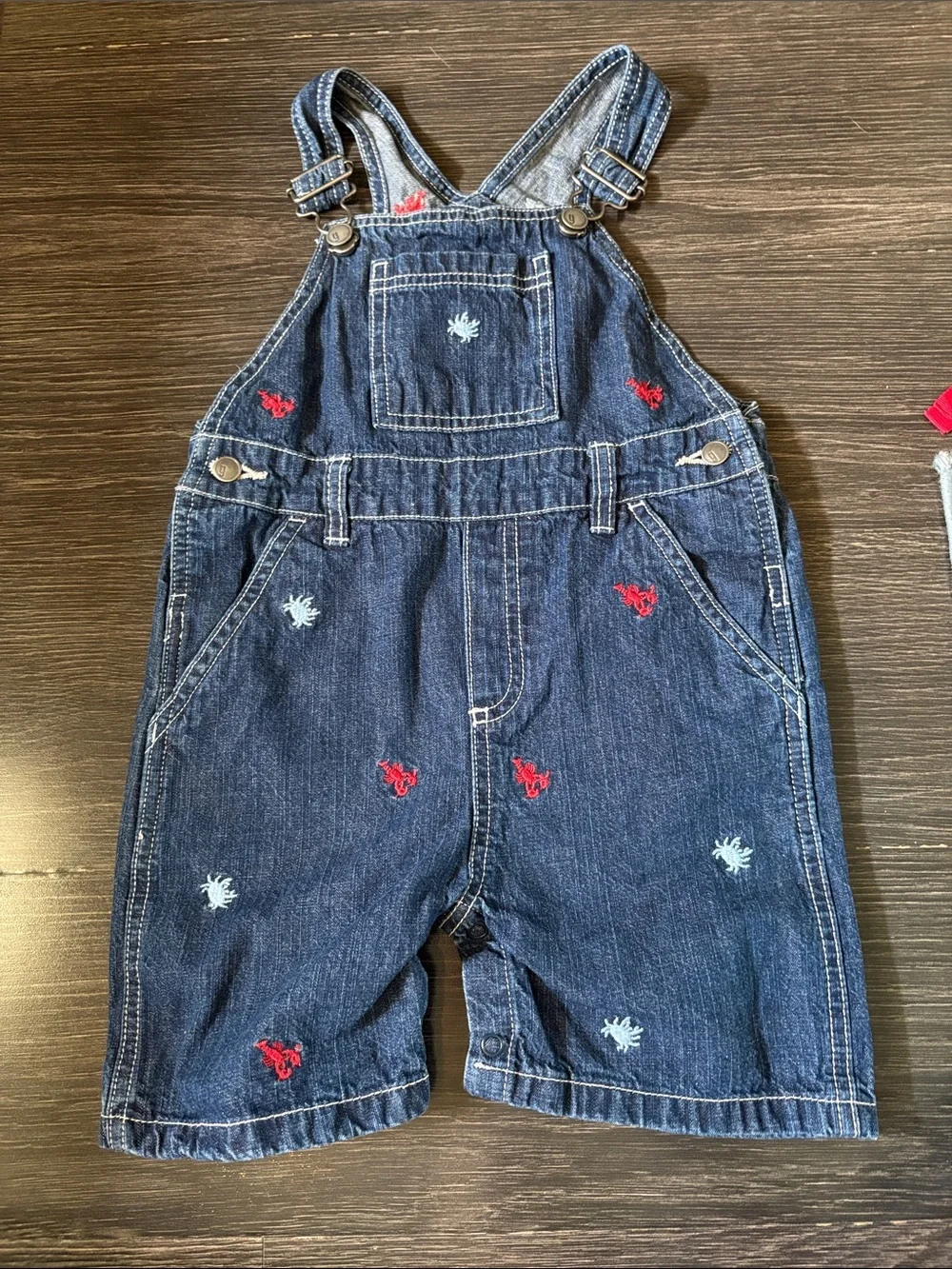 Gymboree crab and lobster overalls cotton 2T